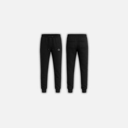 BLACK TRACKSUIT BOTTOMS