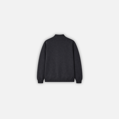 CASHMERE SWEATER ZIP